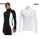 アンダーアーマー UNDER ARMOUR UA レディース ベースレイヤー UAコールドウェザー ファネルネック シャツ インナーシャツ 長袖インナー 起毛加工 1379888(4)