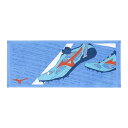 ミズノ MIZUNO スポーツタオル 今治製タオル/陸上デザイン フェイスタオル(箱入り) 32JYB12200 部活 卒業 卒団 記念