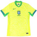 ブラジル代表 2024-25 レプリカ ホーム ユニフォーム FJ4284-706 サッカー 半袖 ダイナミックイエロー ナイキ NIKE
