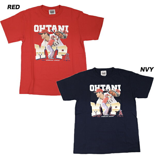大谷翔平選手 MVP 記念 写真 Tシャツ MVP TEE PHOTO ML0123FW07