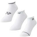 ヨネックス YONEX ウィメンズ アンクル ソックス 3P 3足組 29218Y