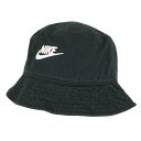【ネコポス送料無料】 ナイキ NIKE エイペックス フューチュラ ウォッシュ加工 バケットハット FB5381-010 サッカー フットサル 帽子 ブラック ...