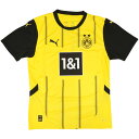 ボルシアドルトムント BVB 2024-25 レプリカ ホーム ユニフォーム 774946-01 サッカー 半袖 ファストイエロー プーマ PUMA(4)