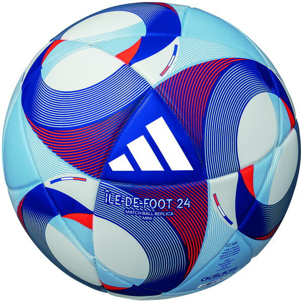 アディダス adidas イルデフット 24 ミニ AFMS185 サッカーボール 1号球 13cm ホワイト