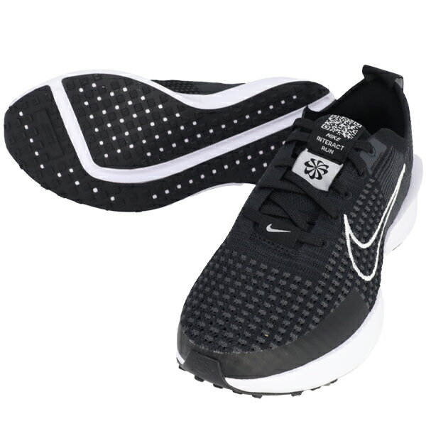  ナイキ NIKE ウィメンズ ランニングシューズ INTERRACT ラン FD2292-003 インタラクト ラン マラソン ジョギング ブラック