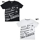 【ネコポス送料無料】ニューバランス Tenacity ビッグロゴ ショートスリーブTシャツ メンズ 半袖 プラクティスシャツ プラシャツ 速乾性 トレーニング ...