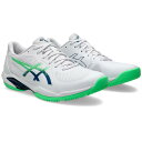アシックス asics メンズ テニスシューズ オールコート用 SOLUTION SWIFT FF 2 1041A466-101 ホワイト