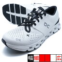 クラウド エックス 4 オン On 3ME30040791-IVOBLK Ivory×Black ランニングシューズ