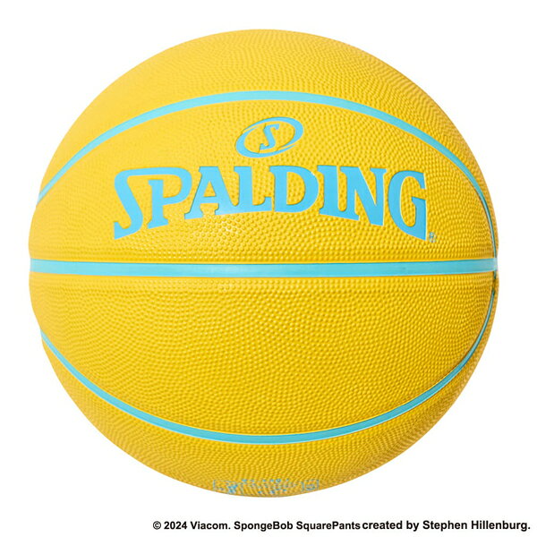 スポルディング SPALDING バスケットボール スポンジ・ボブ スマイル ラバー 5号球...