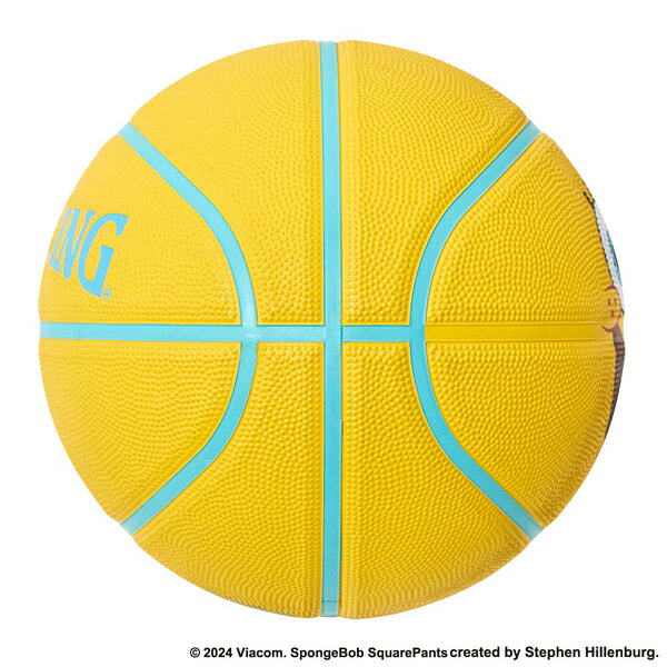 スポルディング SPALDING バスケットボール スポンジ・ボブ スマイル ラバー 5号球...