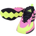 アディダス adidas ジュニア バスケ ミニバス シューズ Cross Em Up Select J IG6638 子供 バッシュ バスケットボール ピンク