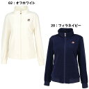フィラ FILA レディース テニスウェア シャツ VL2972 コーデュロイジャケット アウター ジャケット フルジップ 防寒