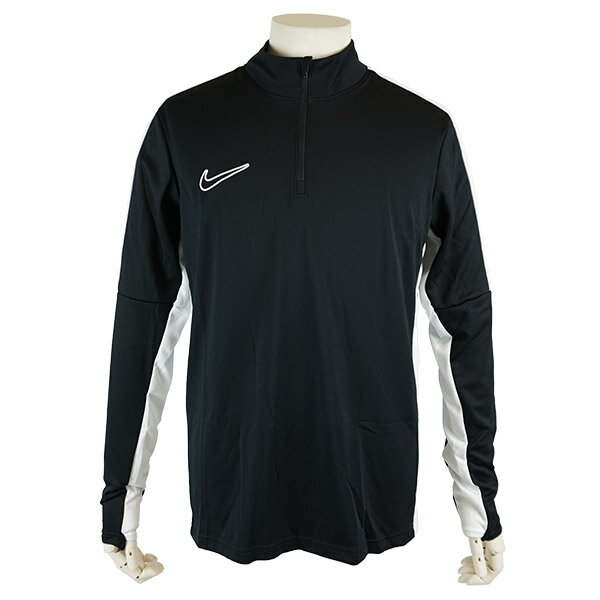 ナイキ NIKE Dri-FIT アカデミー ドリルトップ DX4301-010 サッカー フットサル ジャージ ハーフジップ 練習着 ブラック