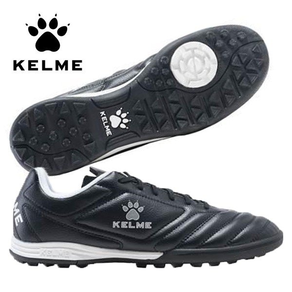 サッカー トレーニングシューズ ケルメ KELME 871701 メンズ 土 人工芝 屋外 フットサル メンズ レディース ブラック