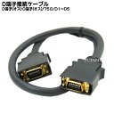 D端子ケーブル50cm COMON(カモン) 14H-05 D端子(オス)⇔D端子(オス) D1〜D5対応(1080p対応) 75Ω 端子:金メッキ 長さ:50cm その1