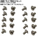 デスクトップパソコン用ネジセット 内蔵ドライブ用ミリネジ・インチネジセット ミリネジx10個 インチネジx10個 ハードディスク取付 SSD取付 DVD ブルー...