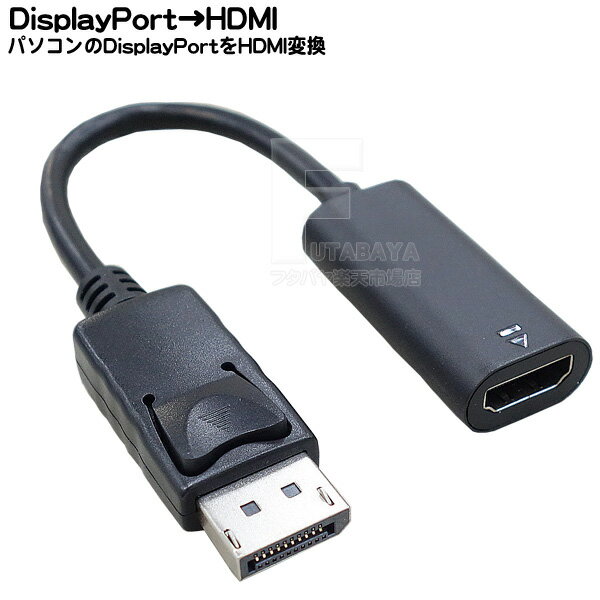 【送料無料】 DisplayPort→HDMI変換 ●