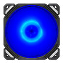 【限定】【送料無料】青色LED搭載120mmファン 9個のブルーLED ファンサイズ:120mm(12cm) PWMファンコントロール対応 リブ無し 回転数500～1500rpm PWM4ピン端子 AINEX SC-120A-B