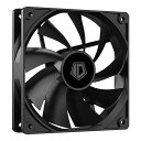 ケース用120mmファン 大風量タイプ 700rpm-1800rpm PWM 防振パッド リブ無し 最大風量 76.16CFM 良く冷える PWM 4pin端子 ケーブル長 43cm AINEX XF-120-K(2)