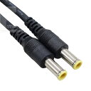 外径5.5mm 中心ピン 電源ケーブル 1m 外径5.5mm 中心ピン 1mm (オス)-外径5.5mm 中心ピン 1mm (オス) 電力供給ケーブル 全長 約1m 22AWG UL 最大電力 24V 3Aまで対応 COMON 5533-10