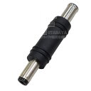 DC電源端子変換・中継アダプタ 外径5.5mm 内径2.1mm(オス)-外径6.0mm ピン:1.0mm(オス) COMON (カモン) 5521M-6010M ●両端(オス)-(オス )(2)