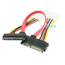 SATA延長用SETケーブル S-ATA2 300MB/S対応 バージョン2対応 変換名人 SPAB-SP20/IDE ●SATA(データ)+SATA(電源)一...