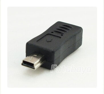 MicroUSB→Mini B変換アダプタ Mini B変換アダプタ MiniB(オス)⇔MicroB(メス) ブラック SSA SMCM-MIF Micro-Mini変換 MiniB(5pin)タイプ