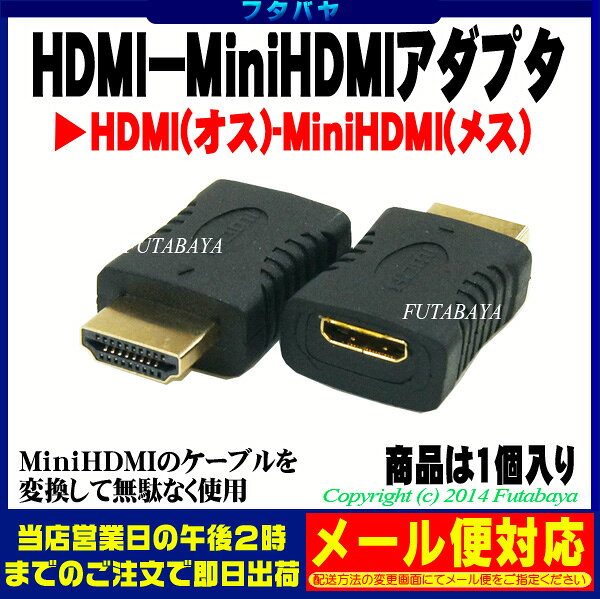 HDMI-MiniHDMI変換アダプタ SSA...の紹介画像2