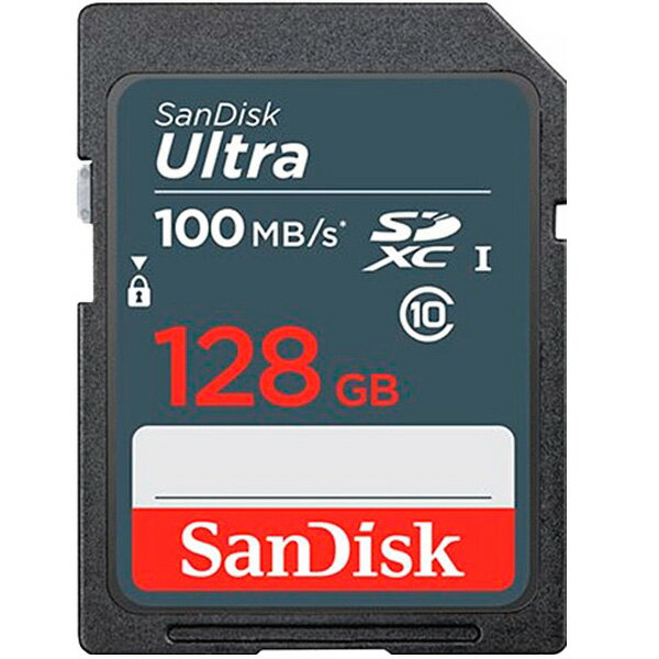 クラス10&UHS-I 高速SDXCメモリー 128GB SANDISK Ultra SDSDUNR-128G-GN3IN CLASS10&UHS-I 高速書込 SDXC 128GB 耐X線仕様 最大読込100MB/s