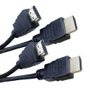 4K2K対応 HDMIケーブル3m 2本セット 4K2K対応 3D対応 30AWG採用 HDMI Ver2規格 HEC イーサネット対応 リンク機能対応 端子:金メッキ 長さ:約3m 家電 パソコン ゲーム機対応 MaxLinker MLV2-HDMI30-2pcs