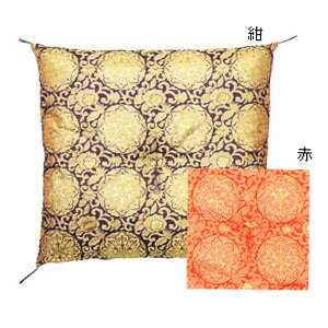色紺サイズ&nbsp;仏具 座布団 仏具 その他●サイズ：700×700mm●※手作りの為、寸法が多少異なる場合がございます。材質により、多少寸法・型等が異なる場合がございます。