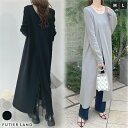 クーポンで最大30%オフ★期間限定SALE!ワンピース サマーニット ワンピ 前後2way スリット レイヤード 重ね着 上品 カジュアル 韓国ファッション オ...