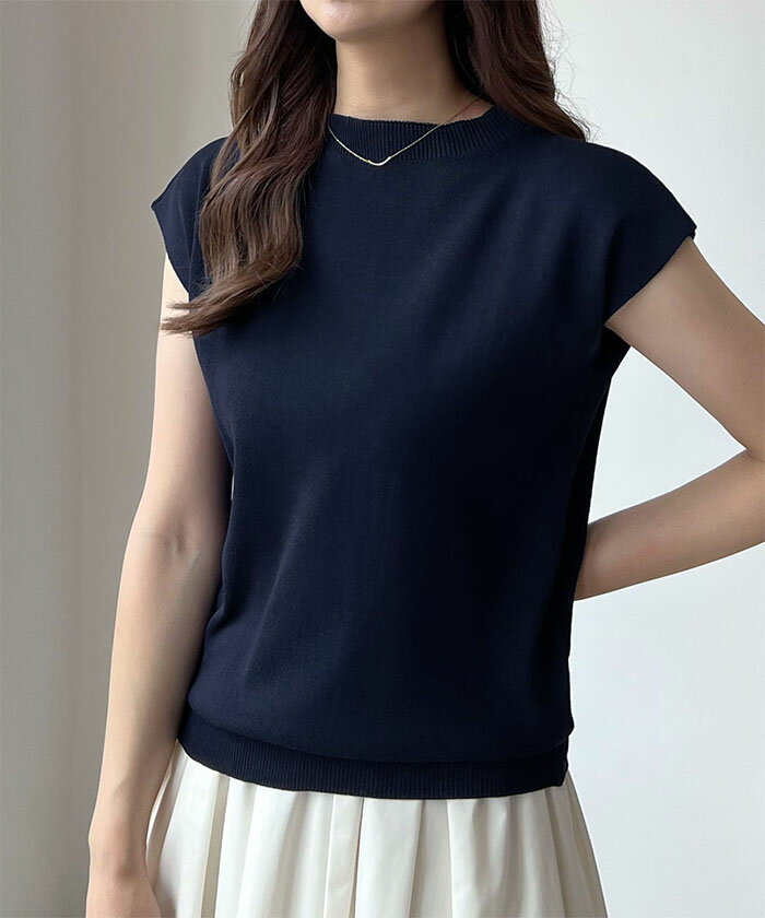 楽天市場】サマーニット ボーダー（カラーネイビー