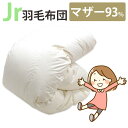 ジュニア用 羽毛布団 ポーランド産マザーグース93% 0.8kg 1.0kg 140×190cm シングルショート コンパクトサイズ ジュニアサイズ DP410...
