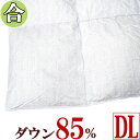 【京都西川】【日本製】 羽毛合掛布団 ダウン85% 1.0kg 綿100% ダブルロング【西川】羽毛合/羽毛合掛けふとん/羽毛掛布団セール【送料無料】