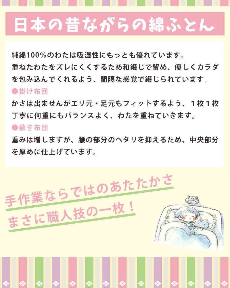 【限定プレゼント 西川敷パッド】【純綿100%...の紹介画像3