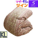 【人気の【5】シリーズ】マザーグース93% ツインキルト 羽毛布団 キングロング/1.9kg/2.0kg/2.1kg//2.2kg//2.3kg/ハンガリー産マ...