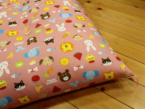 手作り長座布団 90×250cm厚生労働省認定寝具製作技能士が手作りでお仕立てします。ごろ寝敷き布団 お昼寝布団 ロングクッション 手作り座布団 ざぶとん 昼寝敷き布団 敷き布団 ごろ寝座布団 ごろ寝敷き布団 木綿布団 メルヘン [3]