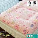 【15日20時~2H限定クーポンで10%OFF】敷き布団カバー 綿100% 日本製 シングル 105×215cm westy「オズガール2」 女の子 敷きふとんカバー 敷カバー 敷きカバー 敷布団カバー ふとんカバー しき布団カバー 敷ふとんカバー 布団カバー 105×215【CTN】