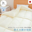 【11日01:59迄クーポンで300円OFF】【後払い不可】B・ダクロンフレッシュバルキー中綿使用 洗える掛け布団 日本製 ジュニアサイズ/135×185cm【...