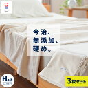 【まとめ買い3枚セット】今治 タオルケット ハーフサイズ 100×140cm ハーフケット 無添加 夏用 綿100% 当社限定品 今治産 今治タオルケット パイ...