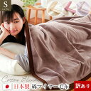 ★在庫限り★訳あり品のため半額★日本製 綿マイヤー毛布 シングル 140×200cm 綿毛布 コットン ブランケット 毛布 掛け毛布 パイル部分綿100% 国産 薄手 中掛け インナーケット 秋 冬 無地 シンプル 高品質 肌にやさしい あたたかい 掛け毛布 訳あり アウトレット