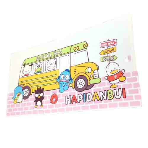 はぴだんぶい　バスタオル　送料無料　普通判　サンリオ　60cm×120cm　HVニューレトロ　 HAPIDANBUI　海 プール スポーツ　保育園・幼稚園・ドライブのお供に【ちばふとん店】5