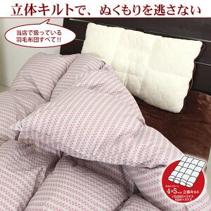 羽毛布団日本製フランス産ホワイトダックダウン93%クイーンロングサイズワイドダブルサイズ210×210cmヨーロピアンダウン【ラダー】【羽毛布団回収対象】