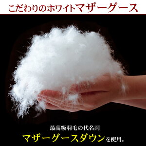 羽毛布団西川マザーグースダウン93%シングルロングサイズ150×210cmダウンパワー420dp以上詰め物1.1kg【TN40147】【TN274】