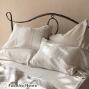 全品P5&クーポン★マラソン11日迄 【枕カバー・50×91cm(50×70cm用)】Fab the Home〜Chic stripe シックストライプ〜 枕カ...