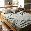 全品P5&クーポン★マラソン11日迄 Fab the Home〜Plain Knit プレインニット〜ベッドシーツ シングル ボックスシーツ シングル 綿100...