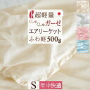 月末限定★最大7,000円クーポン31日迄 肌掛け布団 シングル 送料無料 ロマンス小杉 ふわリーゼ 天然素材・綿100％ ガーゼが気持ちいいケット ガーゼケット 肌布団 シングル