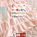 徹底値下げSALE★390円引 毛布 ジュニア 日本製 秋冬 軽い 洗える ブランケット もふもうふ くしゅくしゅポケットがあったか空気をキャッチ！介護用 小さいサイズ 薄手 暖か 毛布 ロマンス小杉 羽毛布団 軽量 ジュニアサイズ