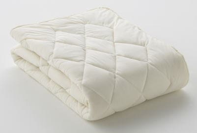 フランスベッド クランフォレスト 羊毛 ベッドパッド ワイドダブルサイズ 154×195cm 羊 高級 滑り止め ズレ防止 ズレない 洗える 洗濯 ワイドダブル 敷パッド 敷きパッド 敷パット 敷きパット おすすめ 人気 春 夏 秋 冬 オールシーズン マットレス 敷き布団 下 154 195